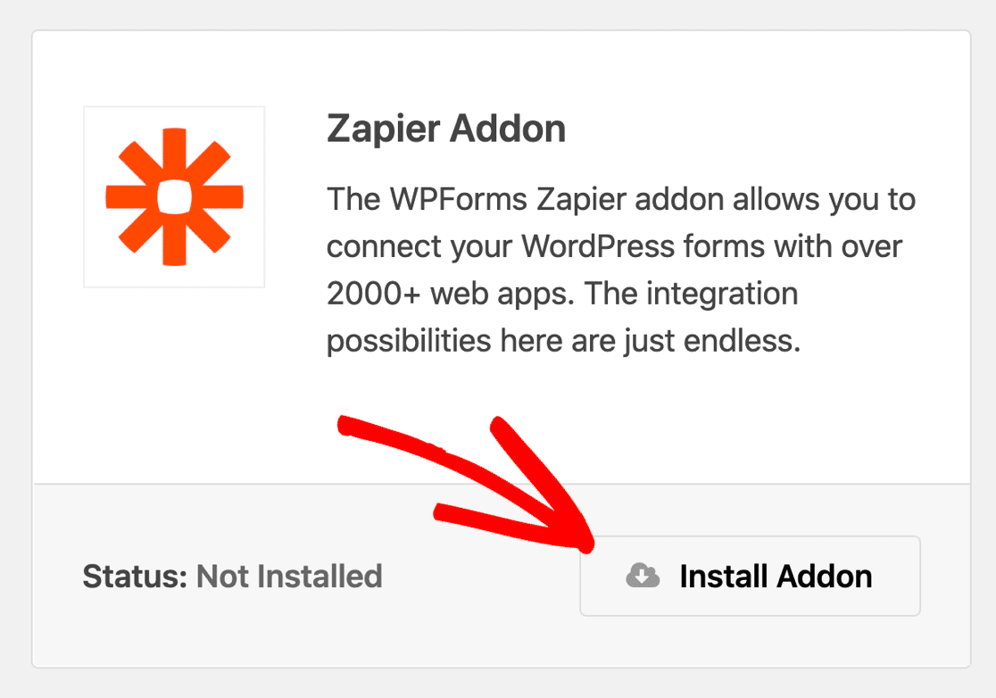 Installer le module complémentaire Zapier