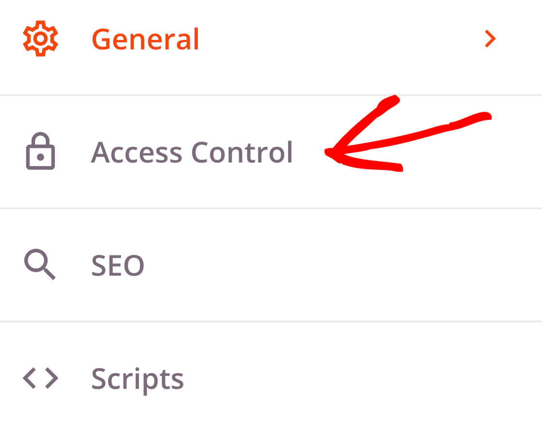 Controlul accesului pentru pagina dvs. viitoare din WordPress