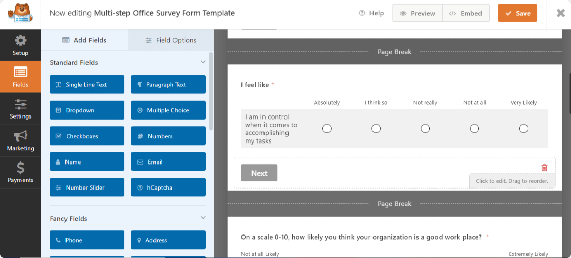 WPForms-form-builder