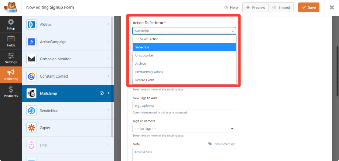 WPForms-mailchimp-addon-features