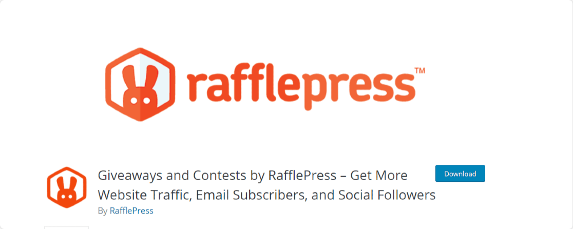 rafflepress-最好的免費閃光替代品