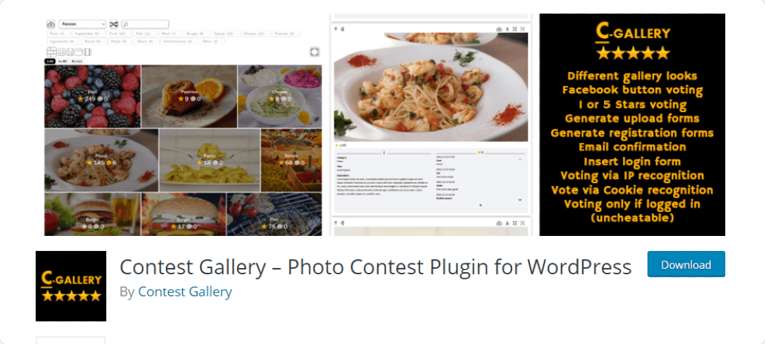 Photo Contest WordPress Plugin”創建在線照片贈品