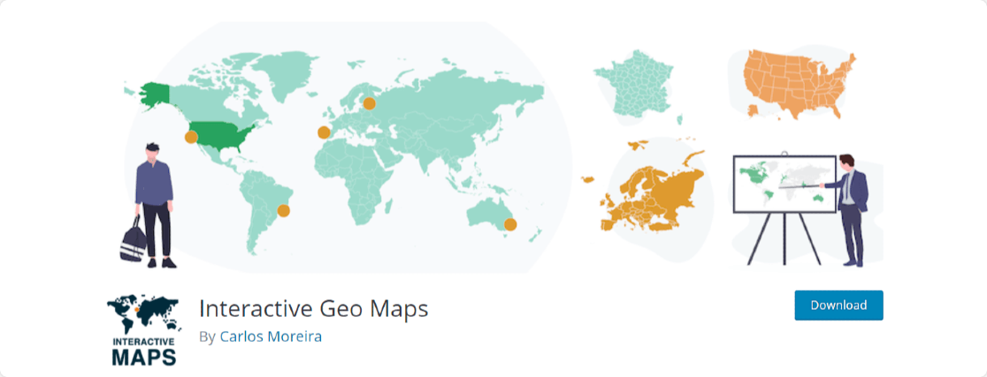 Mapas geográficos interativos